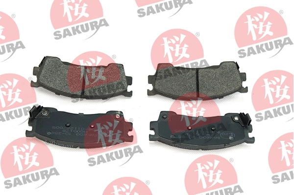 Brake Pad Set, disc brake (600-30-3580)