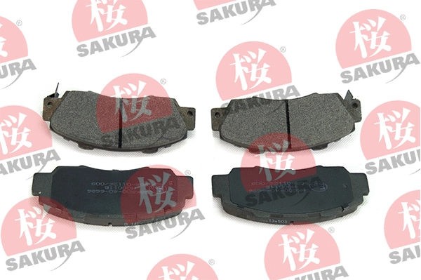 Brake Pad Set, disc brake (600-40-6686)