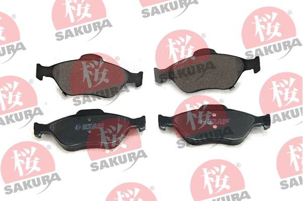 Brake Pad Set, disc brake (600-20-3961)
