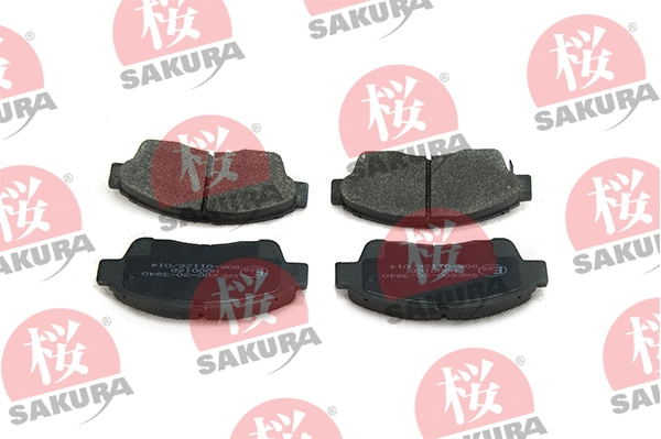 Brake Pad Set, disc brake (600-20-3840)