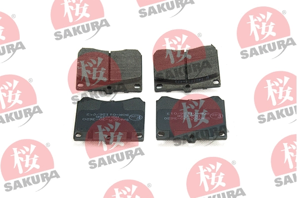 Brake Pad Set, disc brake (600-30-3620)