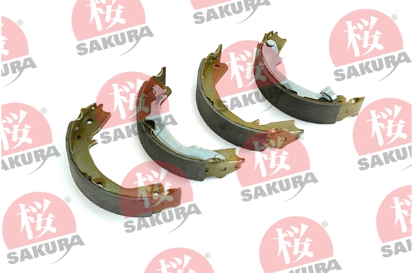 Brake Shoe Set, parking brake (602-05-4614)