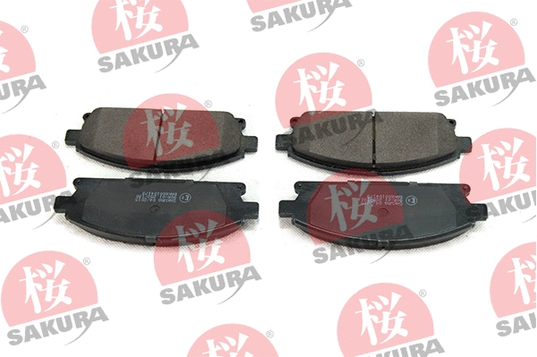 Brake Pad Set, disc brake (600-10-4173)