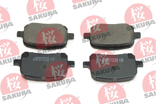 Brake Pad Set, disc brake (600-20-3895)