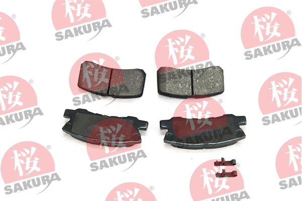 Brake Pad Set, disc brake (601-50-4280)