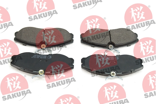 Brake Pad Set, disc brake (600-10-4180)