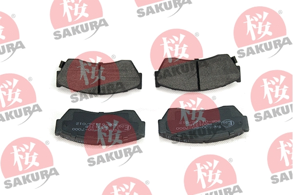 Brake Pad Set, disc brake (600-80-7000)