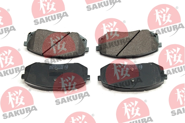 Brake Pad Set, disc brake (600-03-8862)