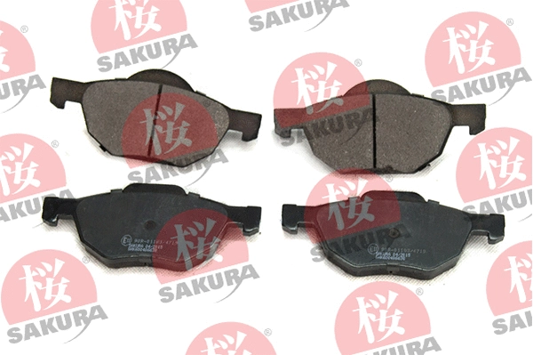Brake Pad Set, disc brake (600-40-6638)