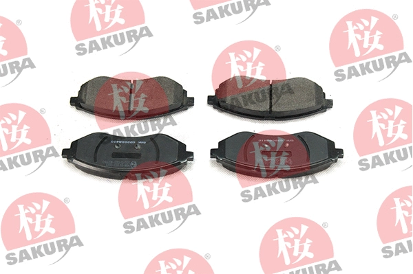 Brake Pad Set, disc brake (600-00-8410)