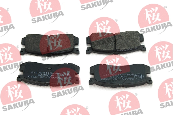 Brake Pad Set, disc brake (601-30-3520)