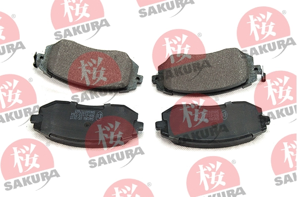 Brake Pad Set, disc brake (600-70-7665)
