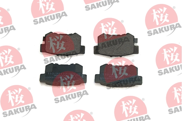 Brake Pad Set, disc brake (601-40-6605)