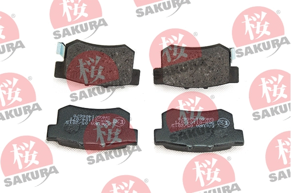 Brake Pad Set, disc brake (601-40-6670)