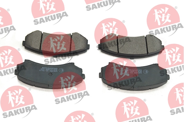 Brake Pad Set, disc brake (600-50-4288)