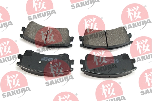 Brake Pad Set, disc brake (600-30-3587)