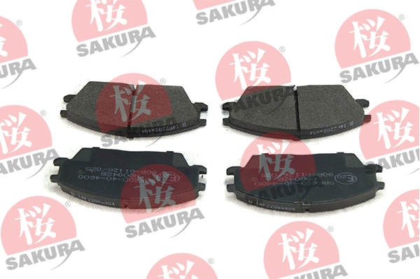 Brake Pad Set, disc brake (600-40-4600)