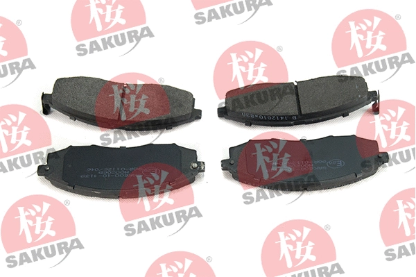 Brake Pad Set, disc brake (600-10-4139)
