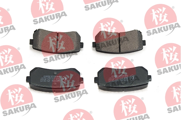 Brake Pad Set, disc brake (601-03-8805)