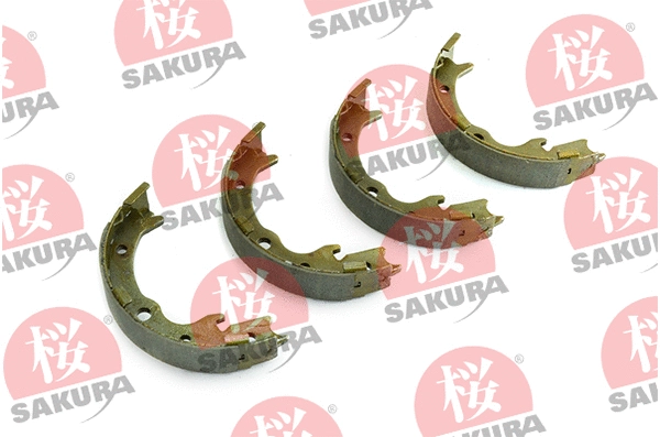 Brake Shoe Set, parking brake (602-00-6612)