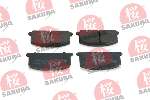 Brake Pad Set, disc brake (600-20-3710)
