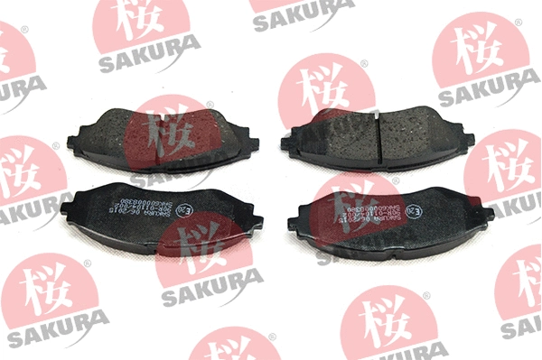 Brake Pad Set, disc brake (600-00-8380)