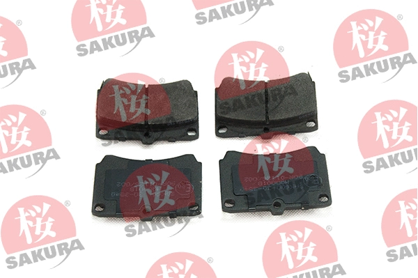 Brake Pad Set, disc brake (600-30-3540)