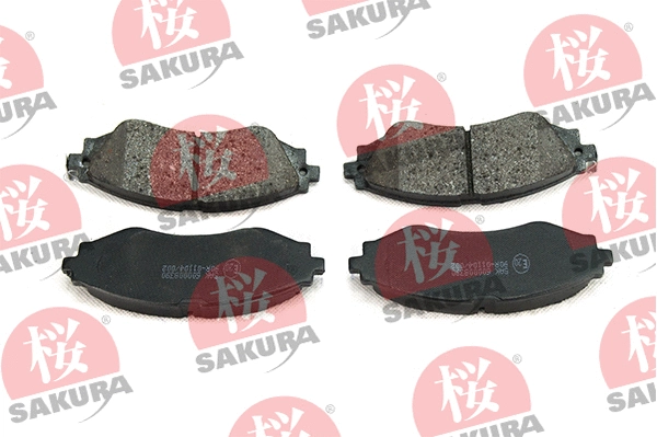 Brake Pad Set, disc brake (600-00-8390)
