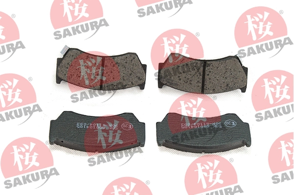 Brake Pad Set, disc brake (600-10-4185)