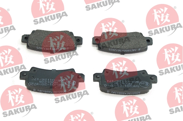 Brake Pad Set, disc brake (601-20-3720)