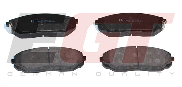 Brake Pad Set, disc brake (321754IEGT)