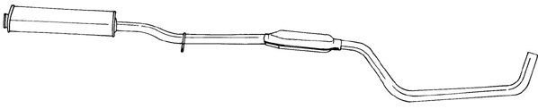 Centre Muffler (53421)