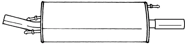 Rear Muffler (26624)