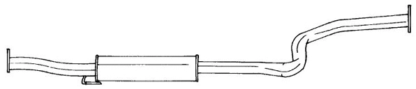 Centre Muffler (65410)