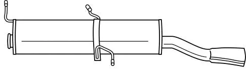 Rear Muffler (45658)