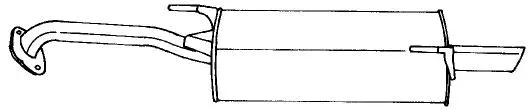 Rear Muffler (44616)