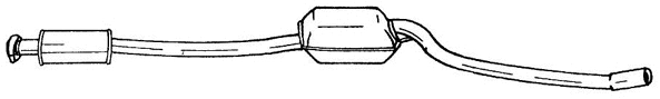 Centre Muffler (25415)