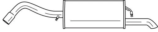 Rear Muffler (26607)
