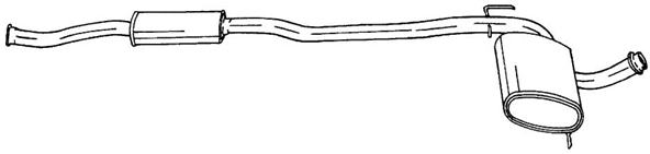 Centre Muffler (50443)