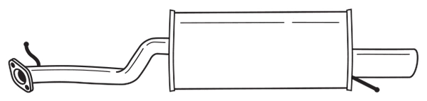 Rear Muffler (75620)