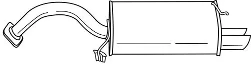 Rear Muffler (44617)