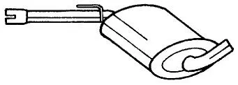 Centre Muffler (60414)