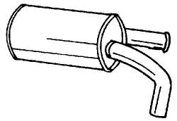 Front Muffler (50304)