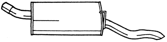 Rear Muffler (25648)