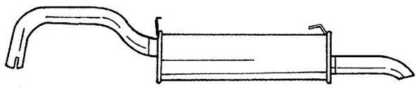 Rear Muffler (53624)