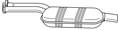 Centre Muffler (35449)