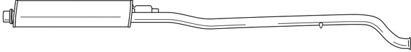 Centre Muffler (45442)