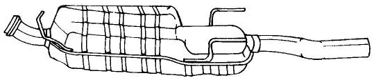 Rear Muffler (51615)
