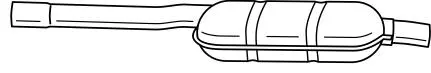 Centre Muffler (35438)