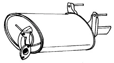 Rear Muffler (44612)